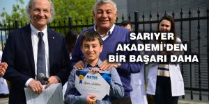 SARIYER AKADEMİ’DEN BİR BAŞARI DAHA