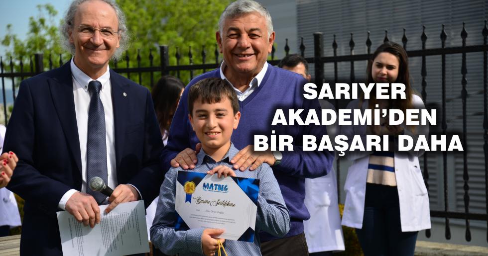 SARIYER AKADEMİ’DEN BİR BAŞARI DAHA