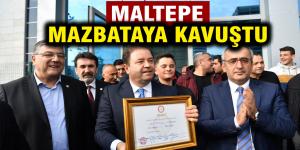 Maltepe Mazbatasına Kavuştu