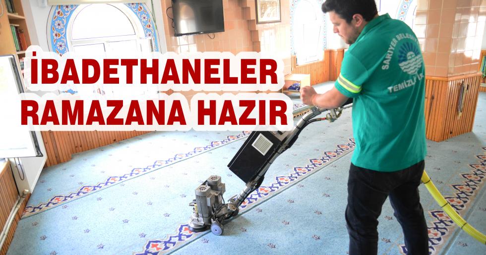 İBADETHANELER RAMAZANA HAZIR