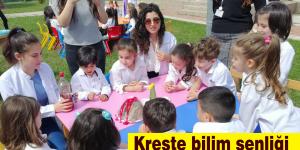 Kreşte bilim şenliği