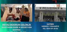 BEYAZ BODRUM GELİNLİK İLE HERKES HAYALİNDEKİ GELİNLİĞİ HAK EDER