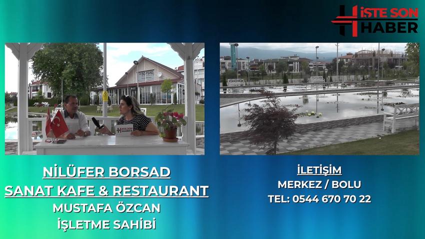 SANAT İLE NİLÜFERLERİN BULUŞTUĞU ADRES NİLÜFER BOFSAD SANAT CAFE VE RESTAURANT