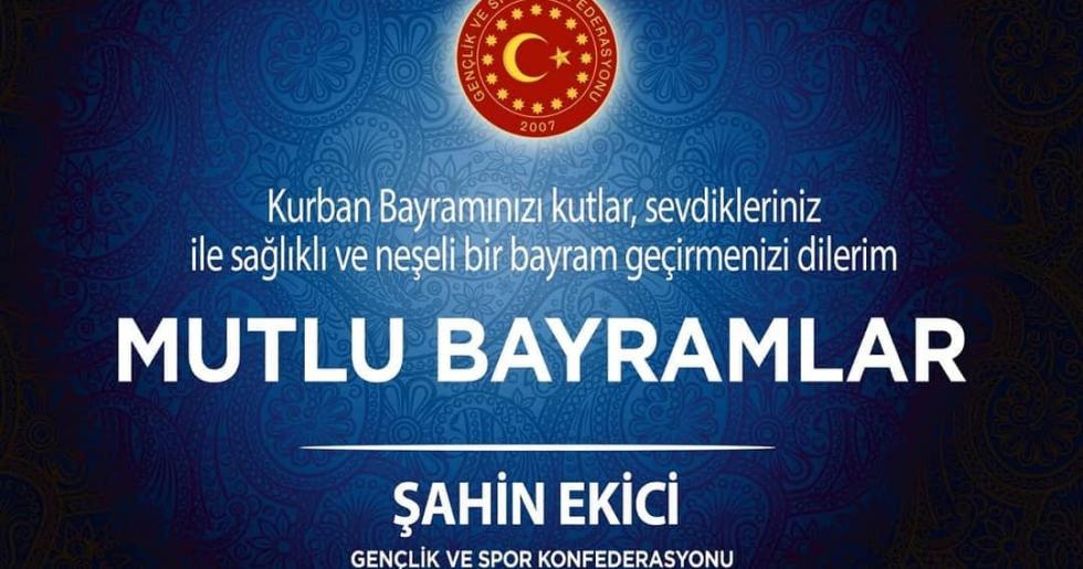 GESKON Ege Bölge Başkanı Şahin Ekici’den Bayram Mesajı