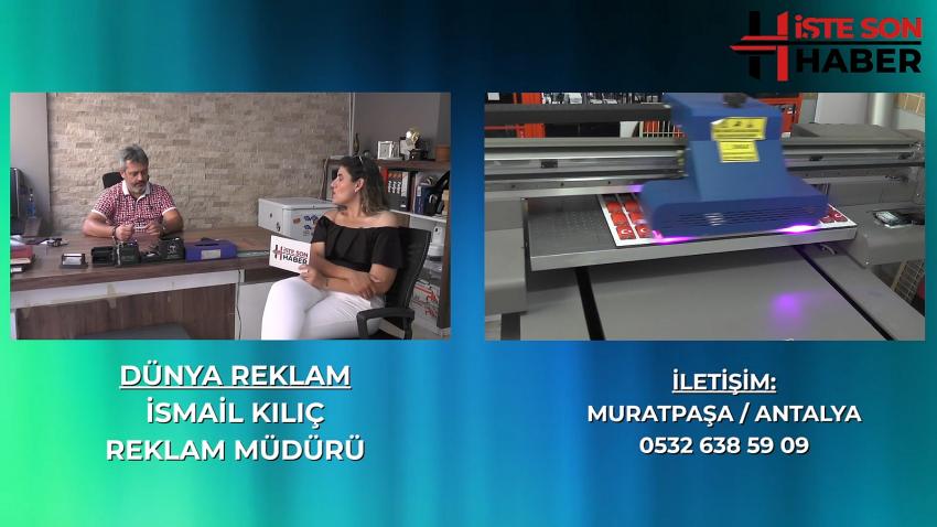 DÜNYA REKLAM İLE SADECE HAYAL EDİN