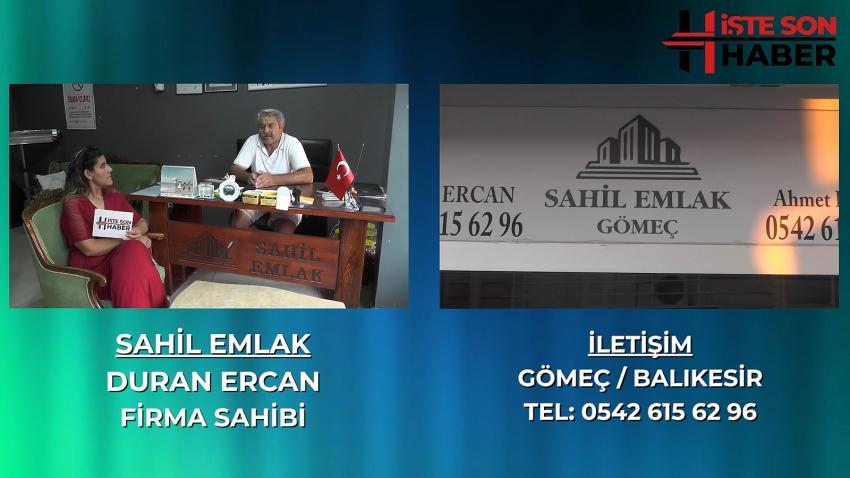 BALIKESİR GÖMEÇ’DE TEK VE GÜVENİLİR ADRES SAHİL EMLAK