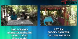 SAKLI CENNET ALABALIK TESİSİ İLE YOLA DEVAM