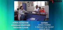 SOMA İSTASYON MAHALLE MUHTARI İLE EN DOĞRU HİZMET
