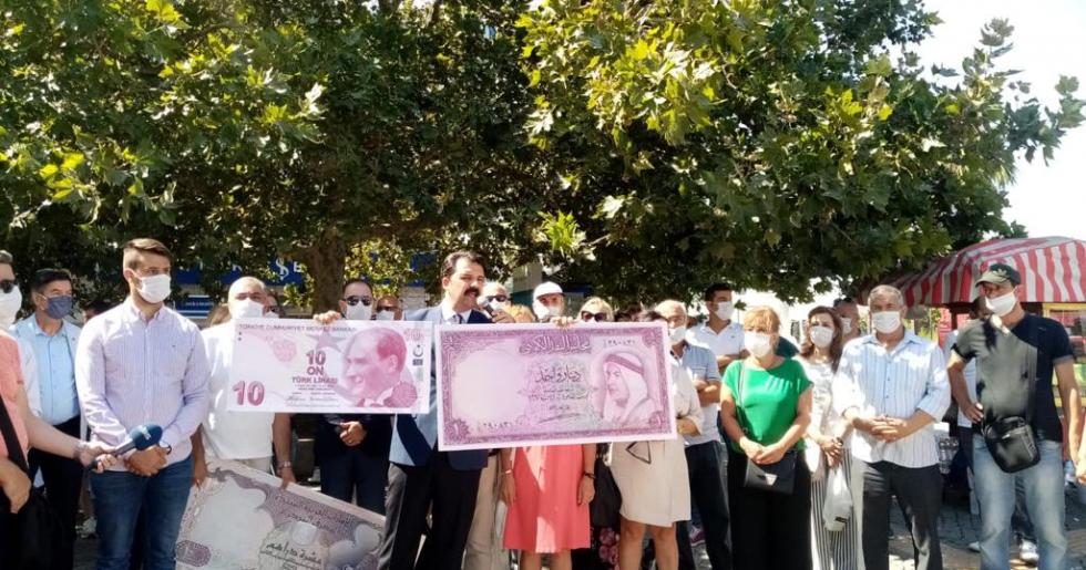 CHP KONAK’TAN ‘KUR’ PROTESTOSU: EKONOMİ OTOBÜSÜ UÇURUMDA