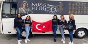 Ünlü model Duygu Çakmak Miss Europe 2021 kampında