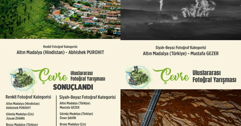 “Çevre” konulu uluslararası fotoğraf yarışması sonuçlandı..