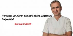 Herhangi Bir Ağrıyı Tek Bir Sebebe Bağlamak Doğru Mu?