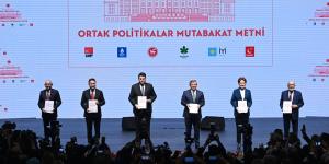 Millet İttifakı’nın Mutabakat Metni açıklandı