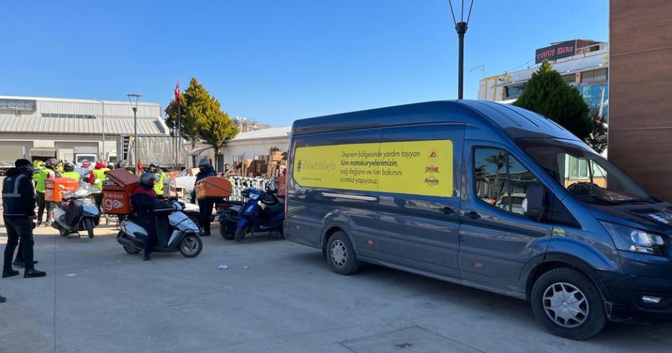 2000’den fazla motokuryenin hedefine varması için tüm yağ ve bakımları ücretsiz bakımları artı motordan