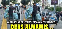 Karabağlar Belediyesi yaşanan depremden ders almamış…