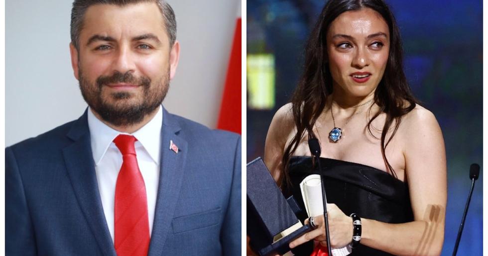 RTÜK Başkan Yardımcısı İbrahim Uslu, Cannes’da ödül alan Merve Dizdar’ı hedef aldı