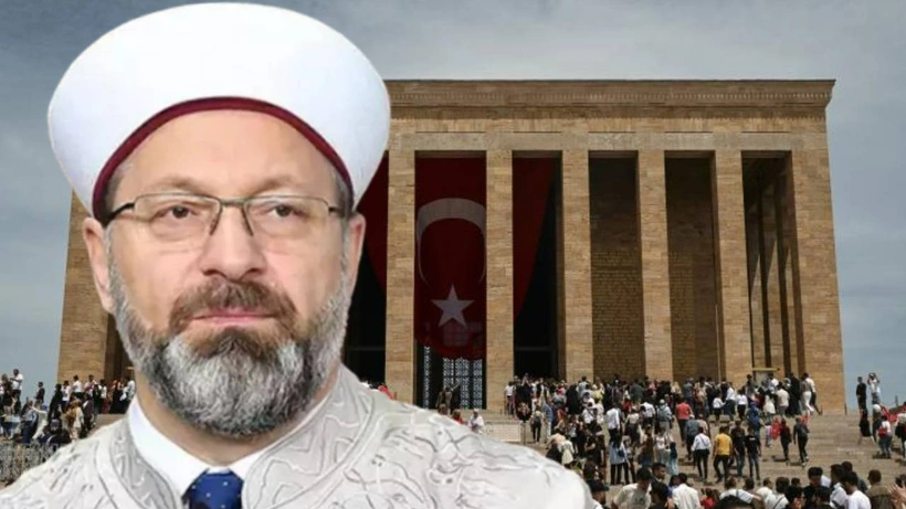 Diyanet İşleri Başkanı Ali Erbaş 42 ülkeyi gezdi; görev süresi boyunca Anıtkabir’i ziyaret etmedi