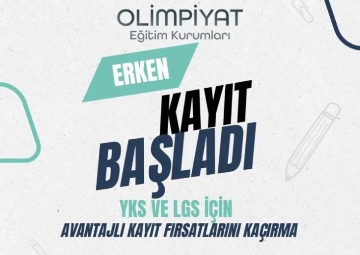 Olimpiyat eğitim kurumları başarınıza başarı katmaya devam ediyor