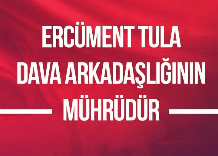 Ercüment Tula ismi her zaman takdirle konuşulan bir isimdir
