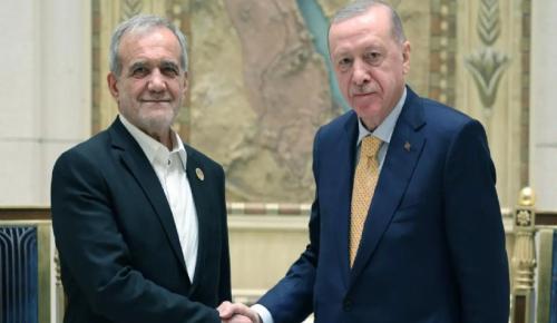 Erdoğan temas, İran Cumhurbaşkanı ile görüştü