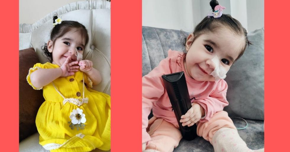 SMA Tip-1 Hastası Minik Aysima İçin Zaman Daralıyor
