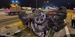 Kuzey Marmara’da otomobil ile cip çarpıştı