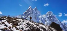 Everest Dağı’nda kar fırtınası