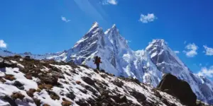 Everest Dağı’nda kar fırtınası