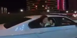 İzmir’de seyir halindeki araçtan yükselen ‘İmdat’ çığlığı!