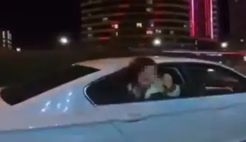 İzmir’de seyir halindeki araçtan yükselen ‘İmdat’ çığlığı!