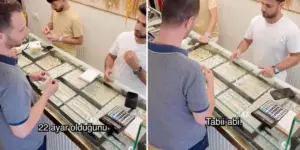 Altınlarını Bozdurmak İsteyen Vatandaş Şoke Oldu!