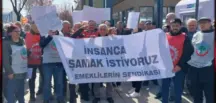 Dar Gelirli Emekliler Sokaklara Dökülüyor