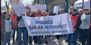 Dar Gelirli Emekliler Sokaklara Dökülüyor