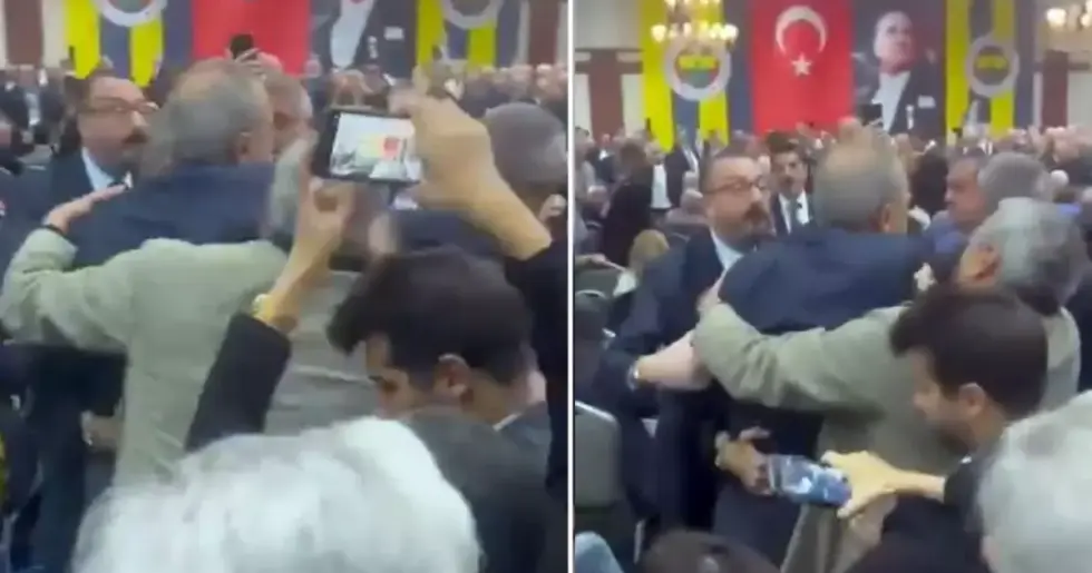Fenerbahçe Yüksek Divan Kurulu Toplantısında Kavga Çıktı