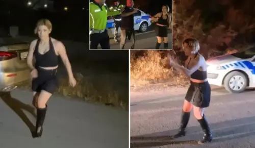 Genç kızın “Babam hakim” tehdidine rağmen polis soğukkanlılığını korudu