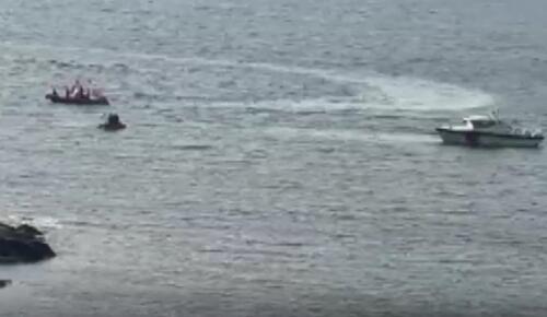 Bodrum Açıklarında Kaçak Göçmen Botu Battı