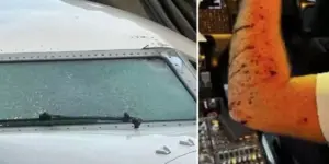 Yolcu Uçağına Meteor Çarptı, Pilot Yaralandı