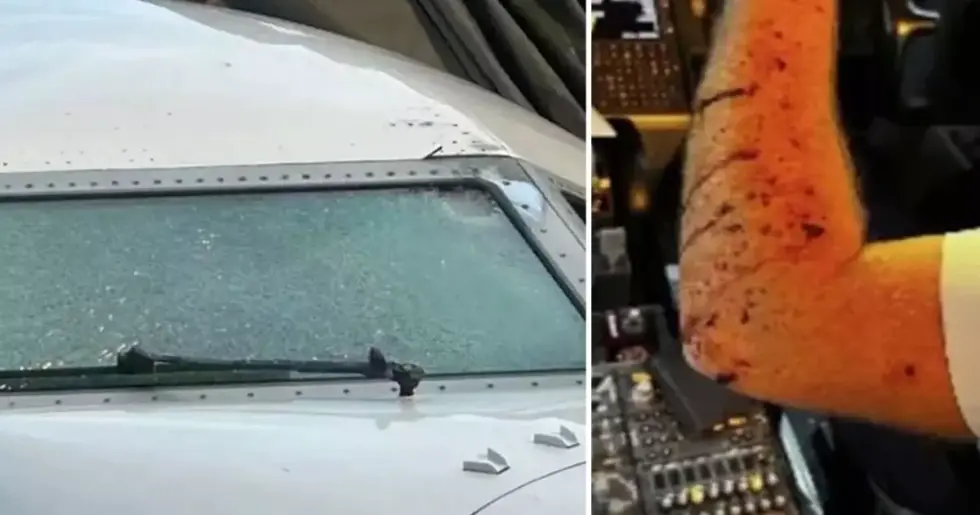Yolcu Uçağına Meteor Çarptı, Pilot Yaralandı