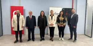 İYİ Parti Tire İlçe Başkanlığı’ndan Milli Eğitim Müdürüne Öğretmenler Günü Ziyareti