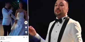 Düğününde söylediği şarkı başını yaktı