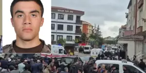 Zanlı öldürüldü, bir polis şehit oldu