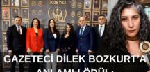 Gazeteci Dilek Bozkurt’a Anlamlı Ödül: “Gerçeğin Peşinden Gitmekten Vazgeçmedim”