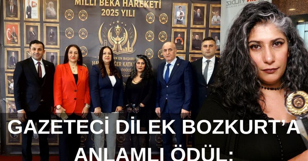 Gazeteci Dilek Bozkurt’a Anlamlı Ödül: “Gerçeğin Peşinden Gitmekten Vazgeçmedim”