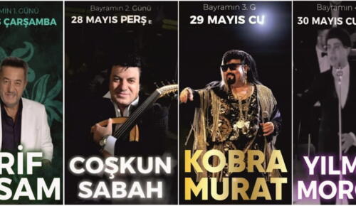 İZMİR’DE YILDIZLAR GEÇİDİ