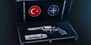 Erdoğan’dan NATO liderlerine ‘tabanca’ hediyesi